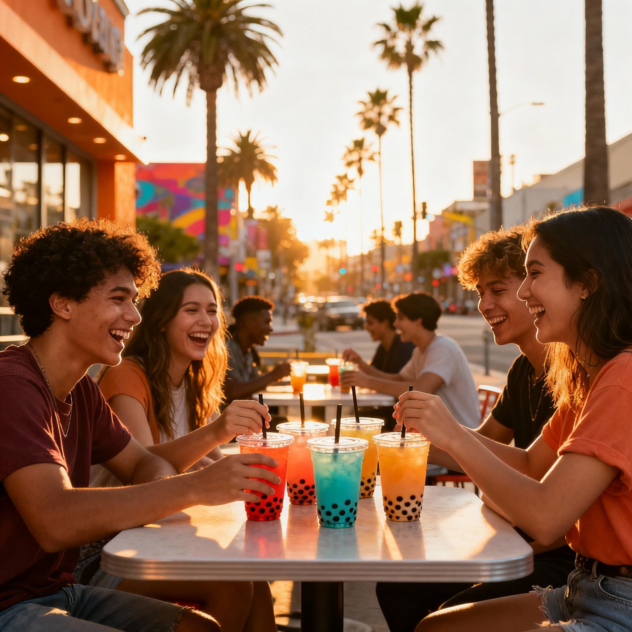 Los Angeles boba and bubble tea scene