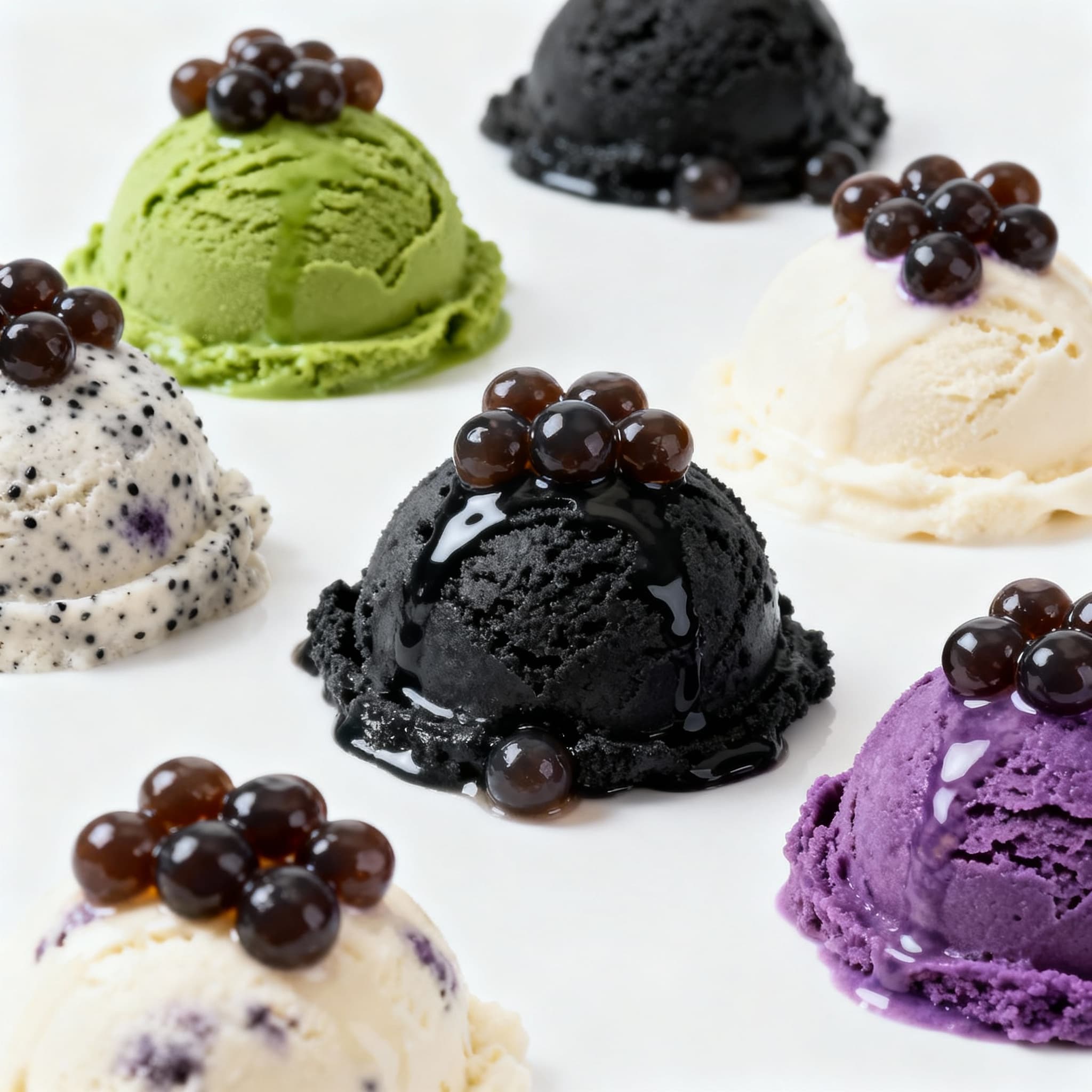 Wanderlust Creamery boba near Echo Park Lake Los Angeles
