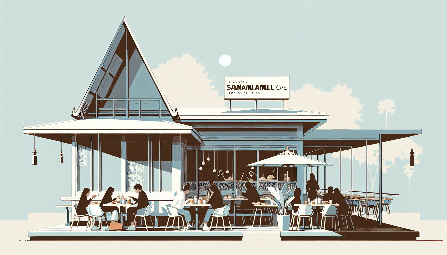 sanamluang cafe review - thai restaurant los angeles