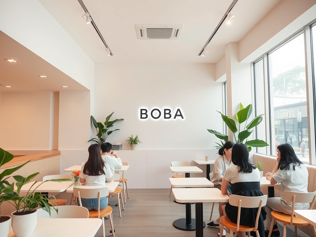 Best Boba Koreatown - Complete Guide to 30+ Shops 5 Korean Boba Cafe Interior