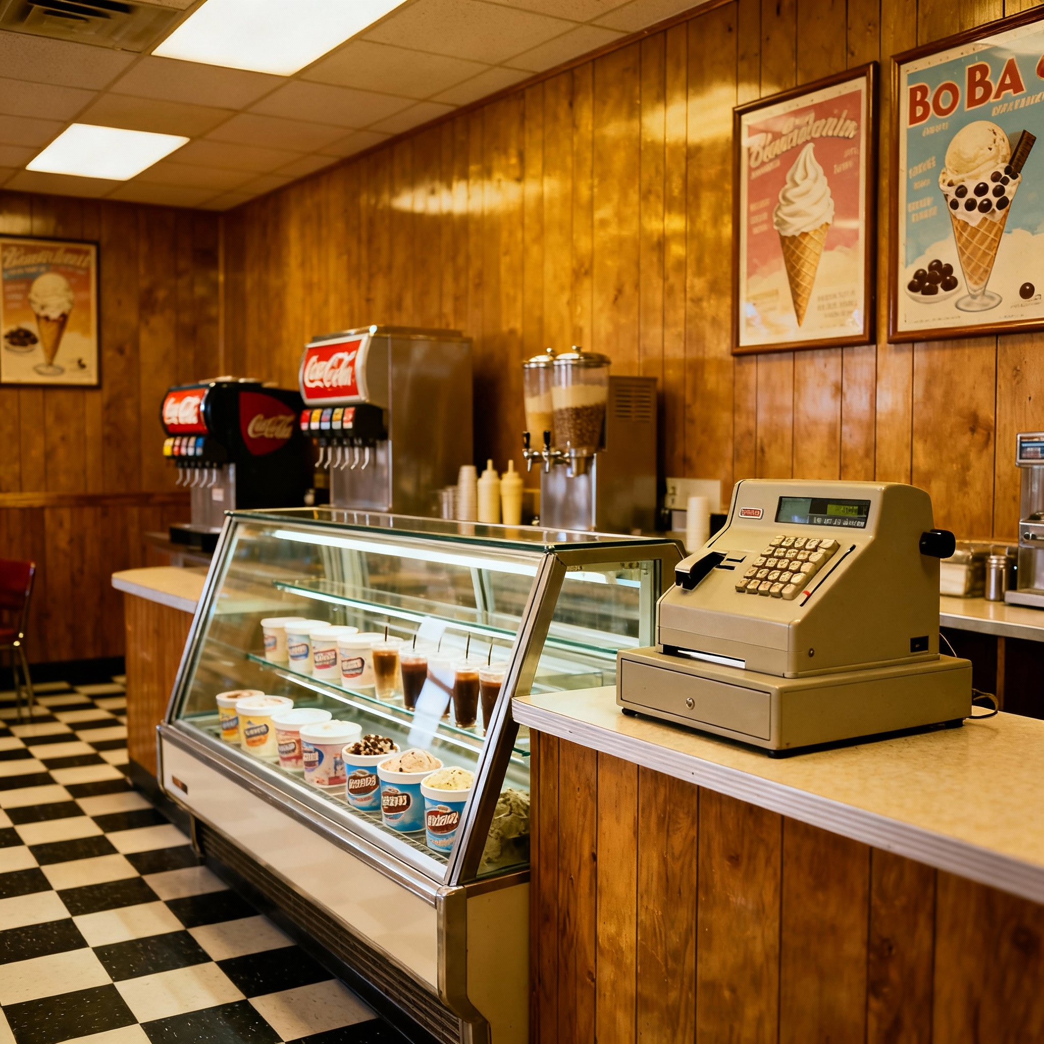 Best Boba Los Angeles - Complete Guide to Top 25+ Shops 4 Fosselman's ice cream parlor Alhambra - vintage shop with boba options